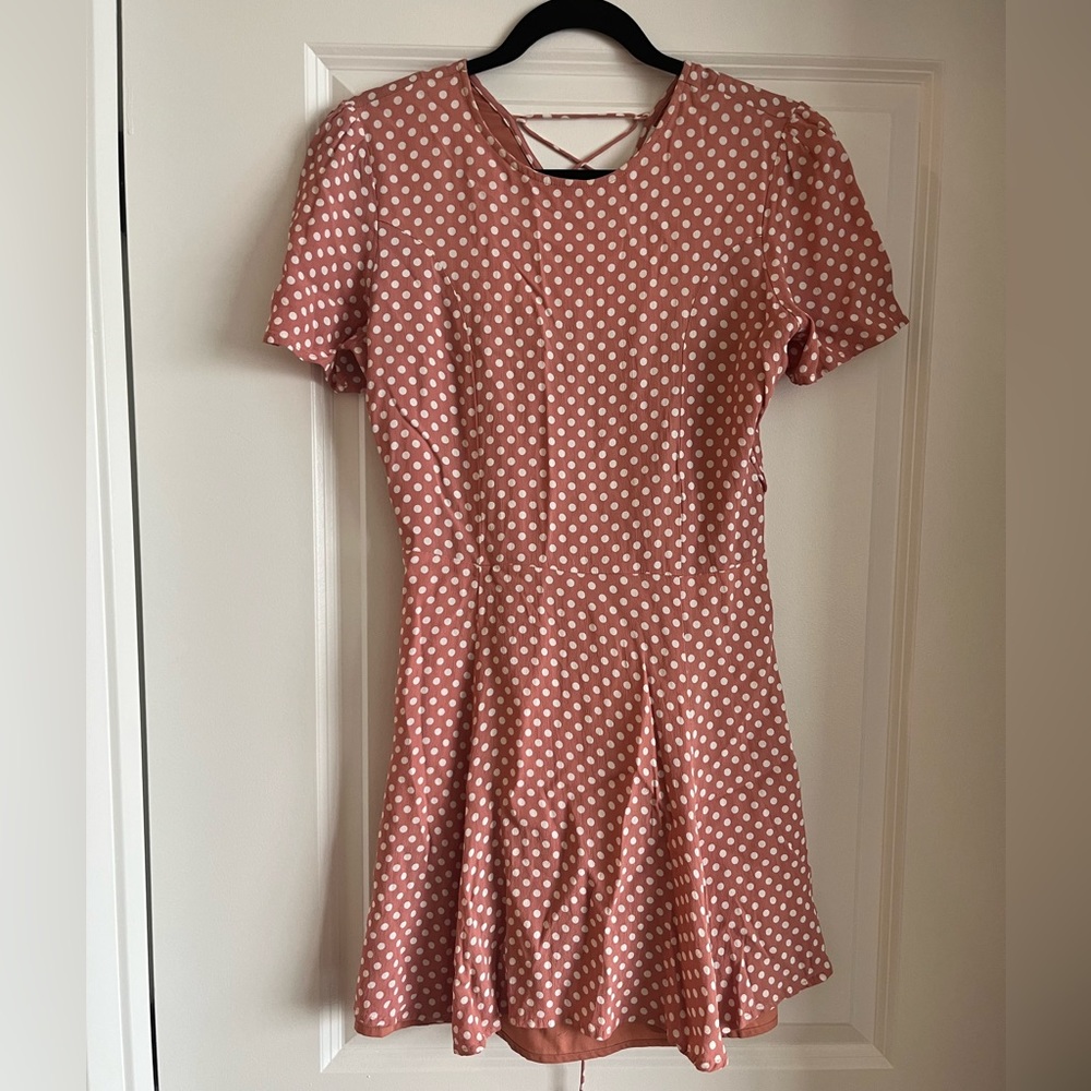 Privacy Please Pink Dress Size M